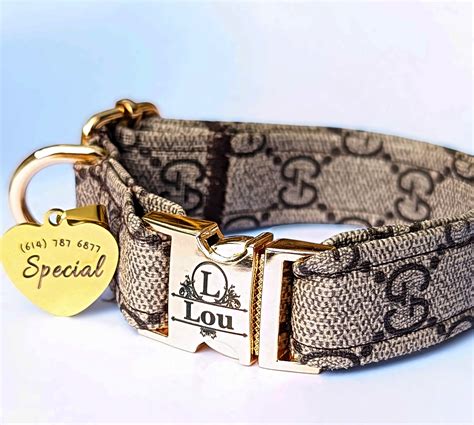 gucci dog tag bracelet|gucci dog collar and leash.